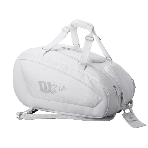 Wilson Bela Super Tour DNA Bag weiß Padeltasche