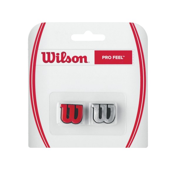 Wilson Pro Feel 2er Dämpfer rot/silber