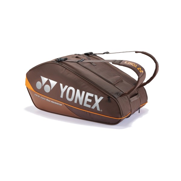 Yonex Pro Racket Bag 12 Pack Tennistasche espresso brown