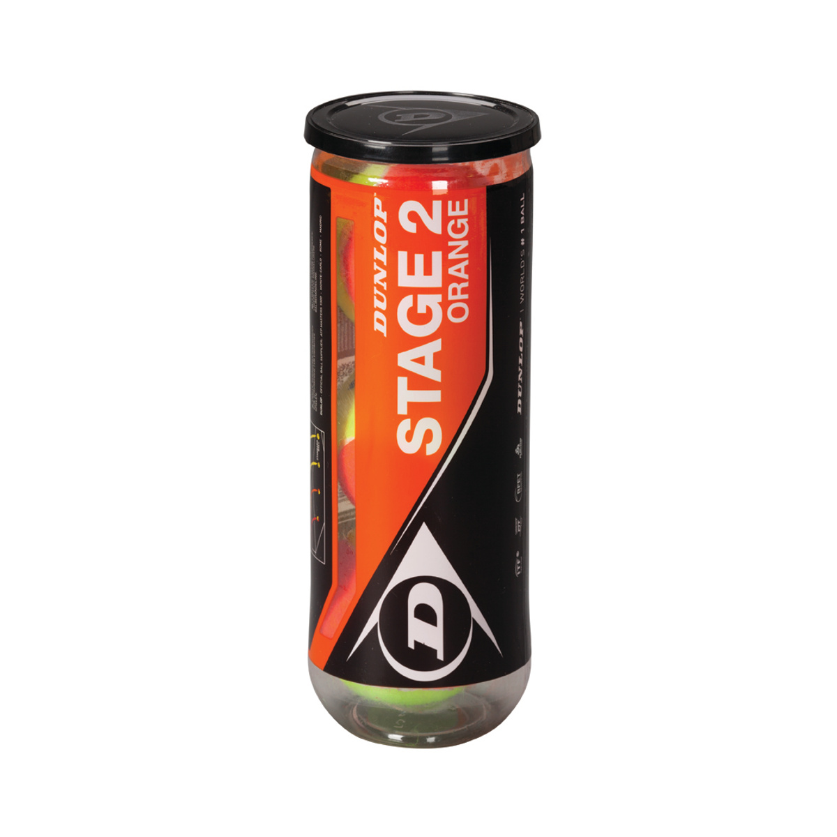 Tennis World Stage 2 Orange x 36 Tennisälle Tennis Trainerbälle 