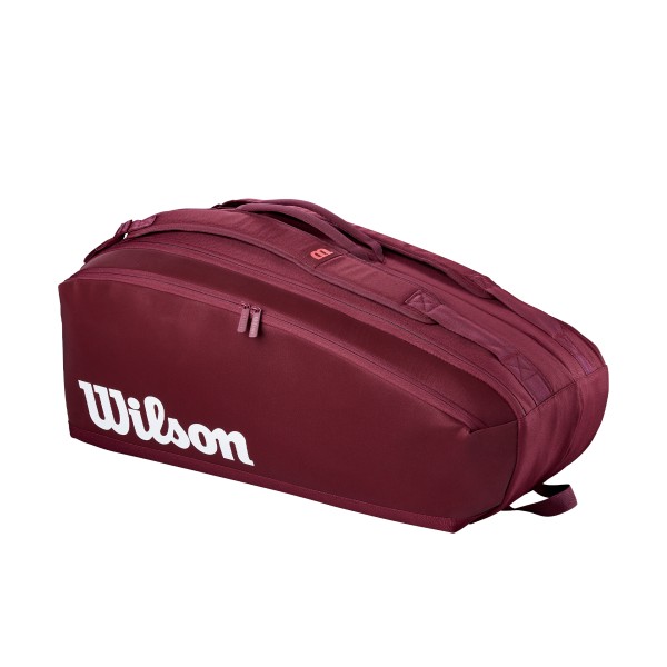 Wilson Defyer 9 Pack Tennistasche bordeaux