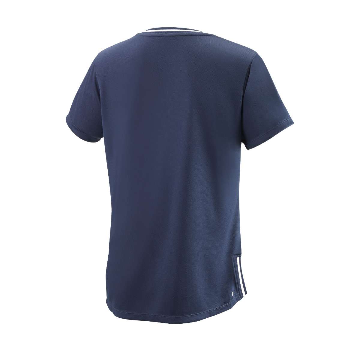 T-shirt Tournoi des 6 Nations en coton rayé marine et rose coupe droit - Eden Park