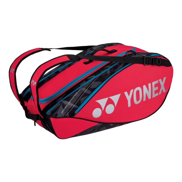 Yonex Pro 9 Pack Schlägertasche rot